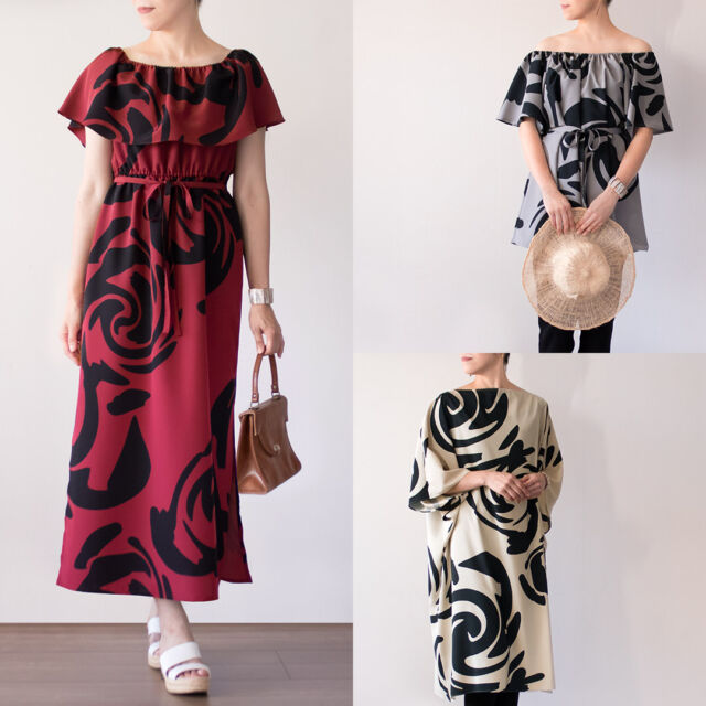大人のフラシスターのための新リゾートファッション🌺
オリジナルプリントのワンピース・チュニック・ブラウスが入荷しました！

🌺サイドスリットがエレガントな細見え4wayワンピース
🌺ゆったり着れてこなれ感もたっぷりのチュニック
🌺華やかなフレア袖が二の腕をカバーする2wayブラウス

モード感のあるプリントがおしゃれ💕
夏のお出かけにいかがでしょうか？

パウスカートショップ @pauskirt

#パウスカートショップ
#pauskirtshop
#フラダンス
#HULA
#リゾートファッション
#リゾートワンピース
#メレフラワンピース
#ハワイアンワンピース
#ハワイアンファッション